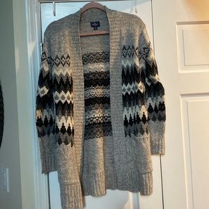 American Eagle Tunic Cardigan